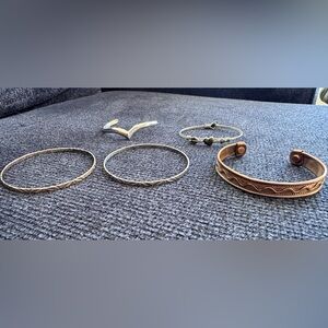 Bracelet Lot: 5 Total, Mix of Vintage & Modern Styles